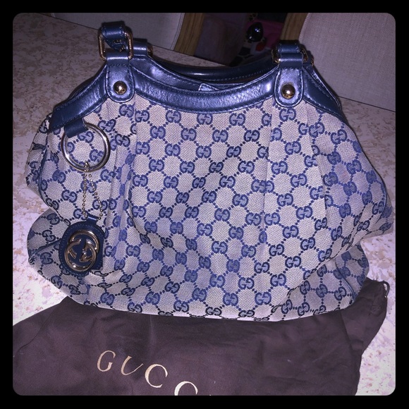 Authentic Gucci Medium Sukey Tote